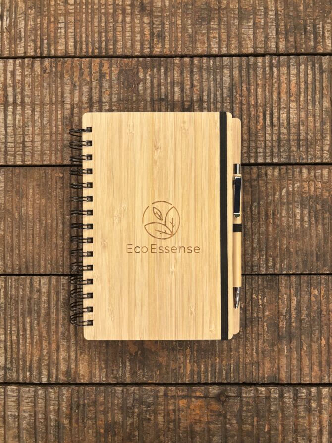 Eco friendly Bamboo Dairy and Pen