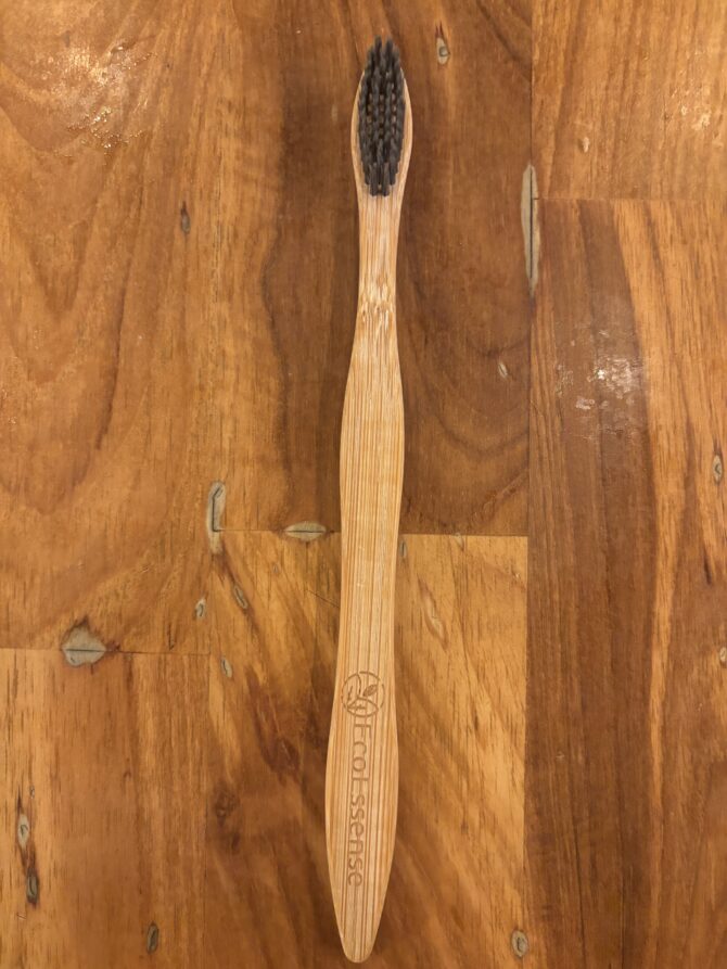 Eco Friendly Bamboo Tooth Brush (Charcoal)