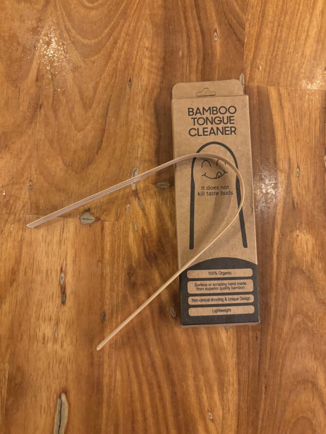 Bamboo Tongue Cleaner