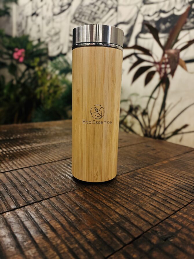 Bamboo Water Bottle 1 | EcoEssense