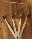 Eco Friendly Bamboo Tooth Brushes Family Pack