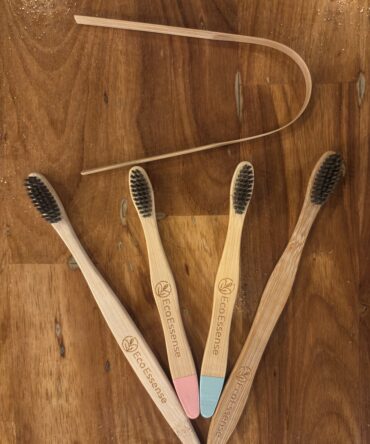 Eco Friendly Bamboo Tooth Brushes Family Pack