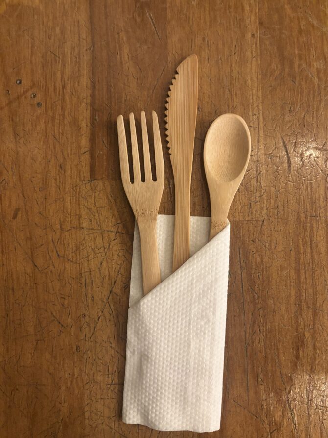 Bamboo Cutlery Set