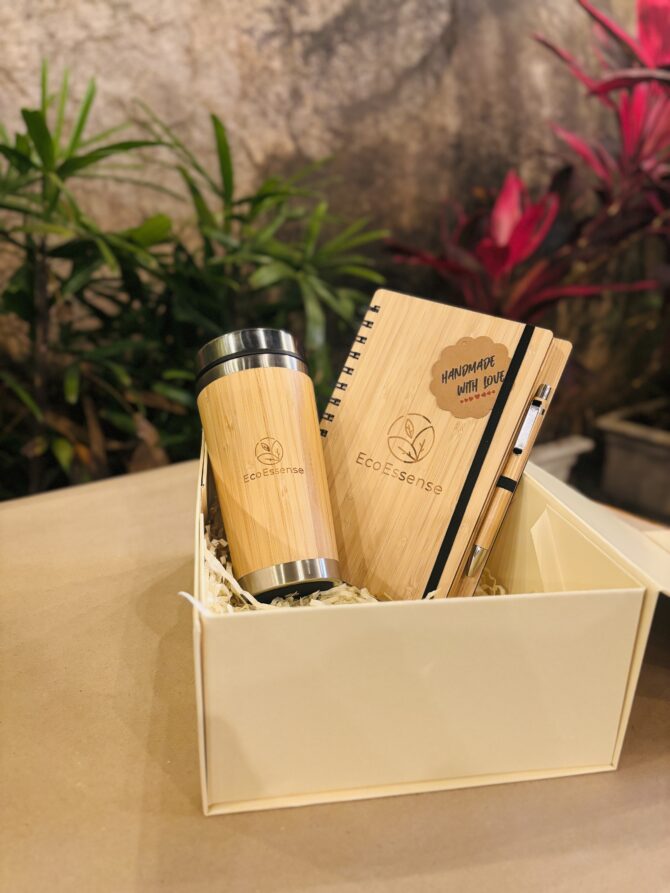 Bamboo Tumbler and Diary