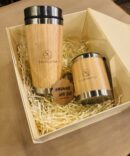 Bamboo Tumbler and Coffee Mug