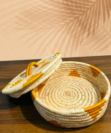 Sabai Grass Storage Box With Natural Handle