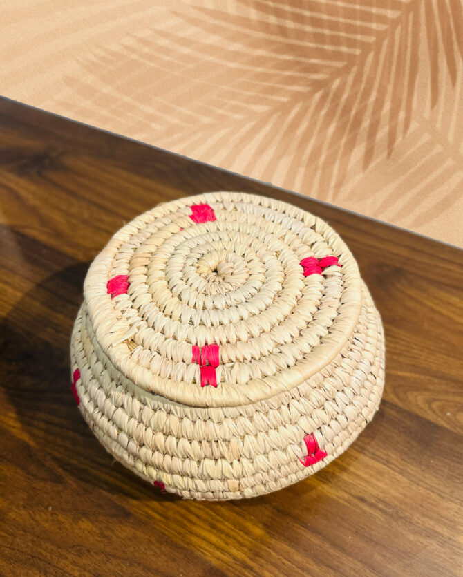 Handmade Sabai Storage Box