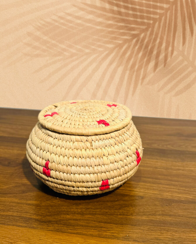 Handmade Sabai Storage Box