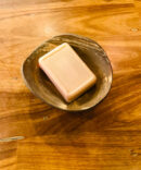 Coconut Shell Soap Tray with Base