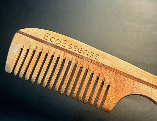 Premium Handle Neem Comb – Natural Care for Healthy Hair