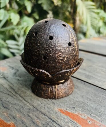 Coconut Shell Dhoop Stand